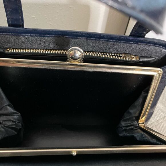 Vintage Structured Mosaics Like textured Hand Bag - Picture 3 of 8